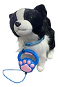 Perro Peluche Control Collar Camina Ladra Mueve La Cola Md - Miniatura 9