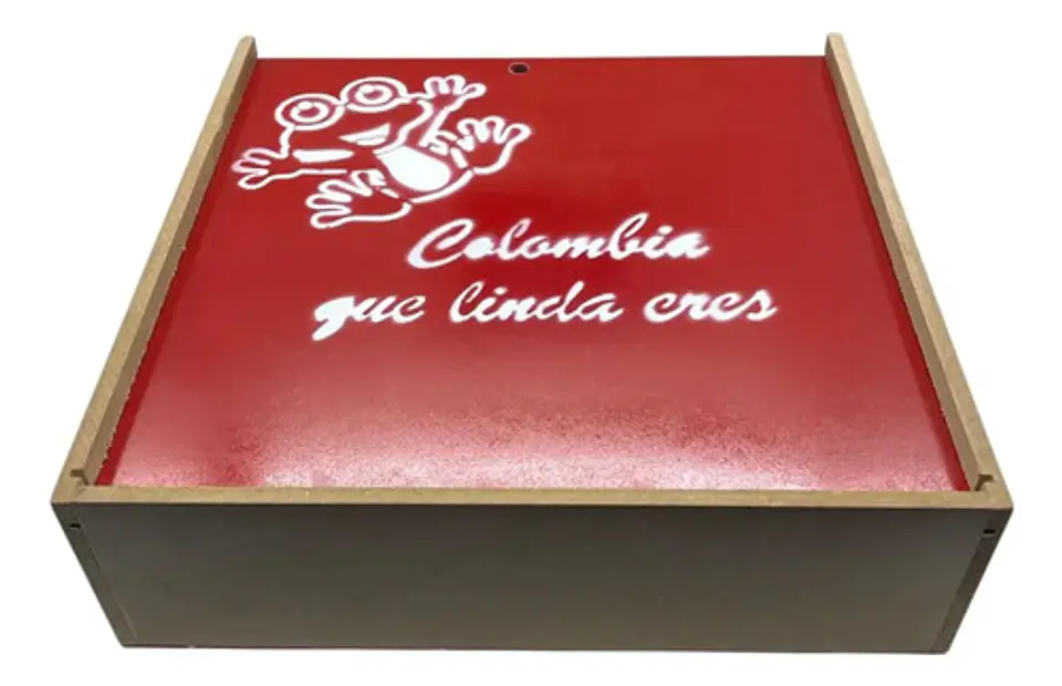 Juego De Rana Doble Portátil En Madera Para Mesa Artesanal 7
