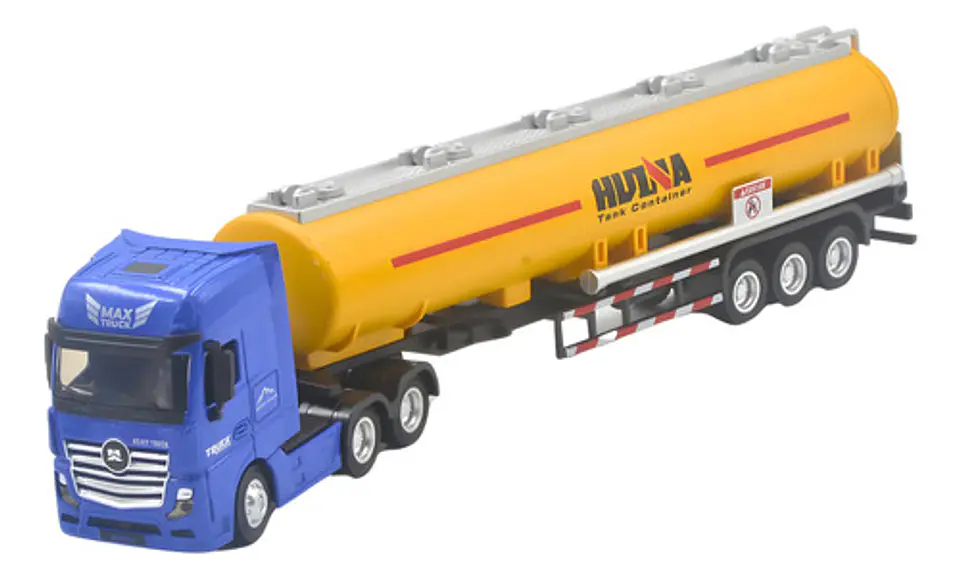 Camión Tanque Huina 1:50 - Huina  Metálico Carro Cisterna 5