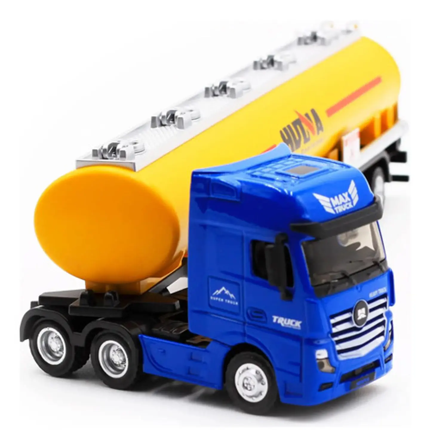Camión Tanque Huina 1:50 - Huina  Metálico Carro Cisterna 8