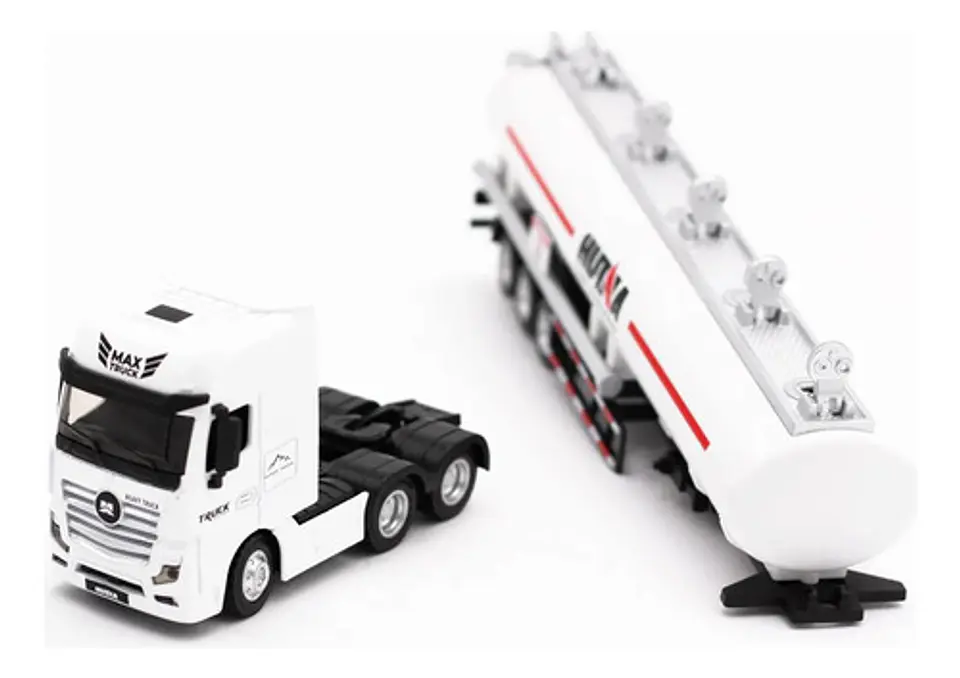 Camión Tanque Huina 1:50 - Huina  Metálico Carro Cisterna 15