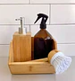 Cajas X2 Canastos Organizador Cocina Alacena Bambu Apilable - Miniatura 4