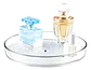 Organizador De Cosméticos Giratorio Acrílico 23x23cm Transparente Macrooutlet - Miniatura 1