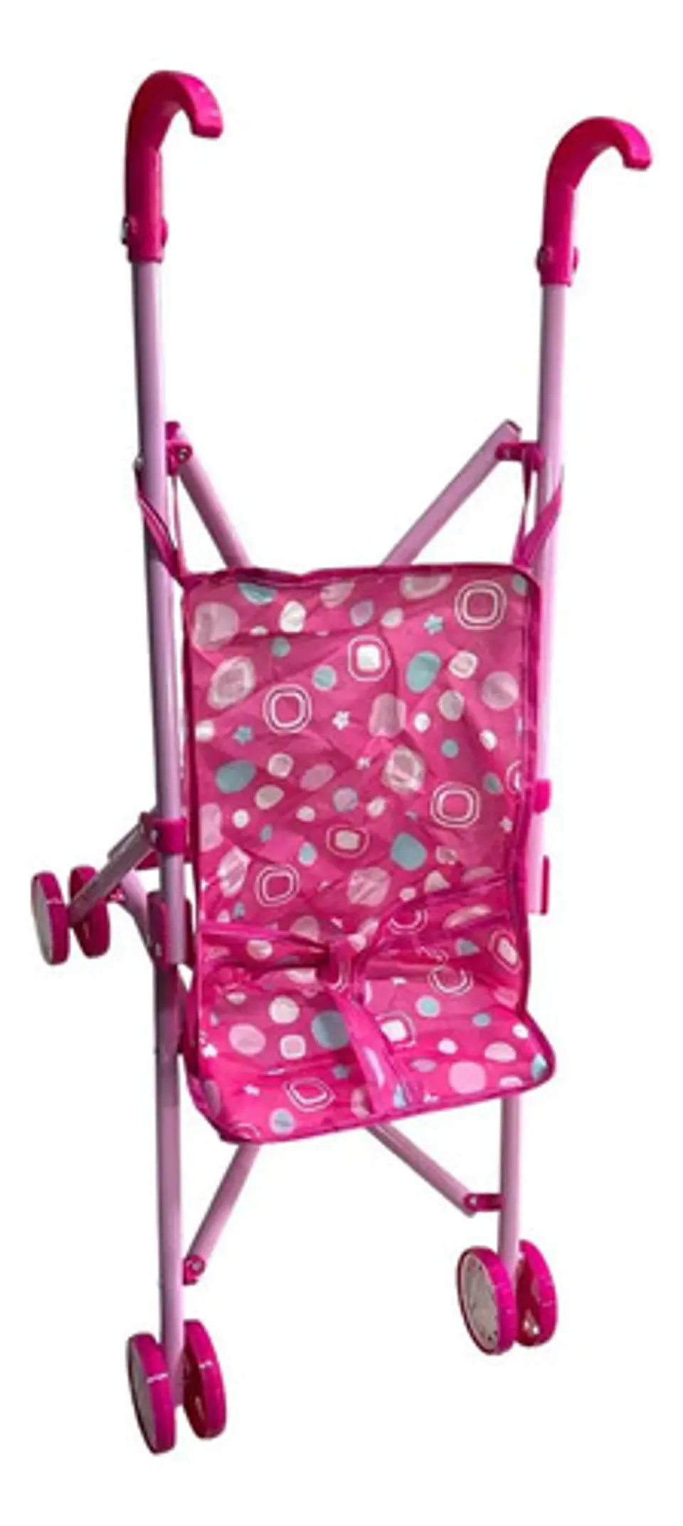 Cochecito Luces Juguete Plegable Niñas Muñecas Coche So-6617 2
