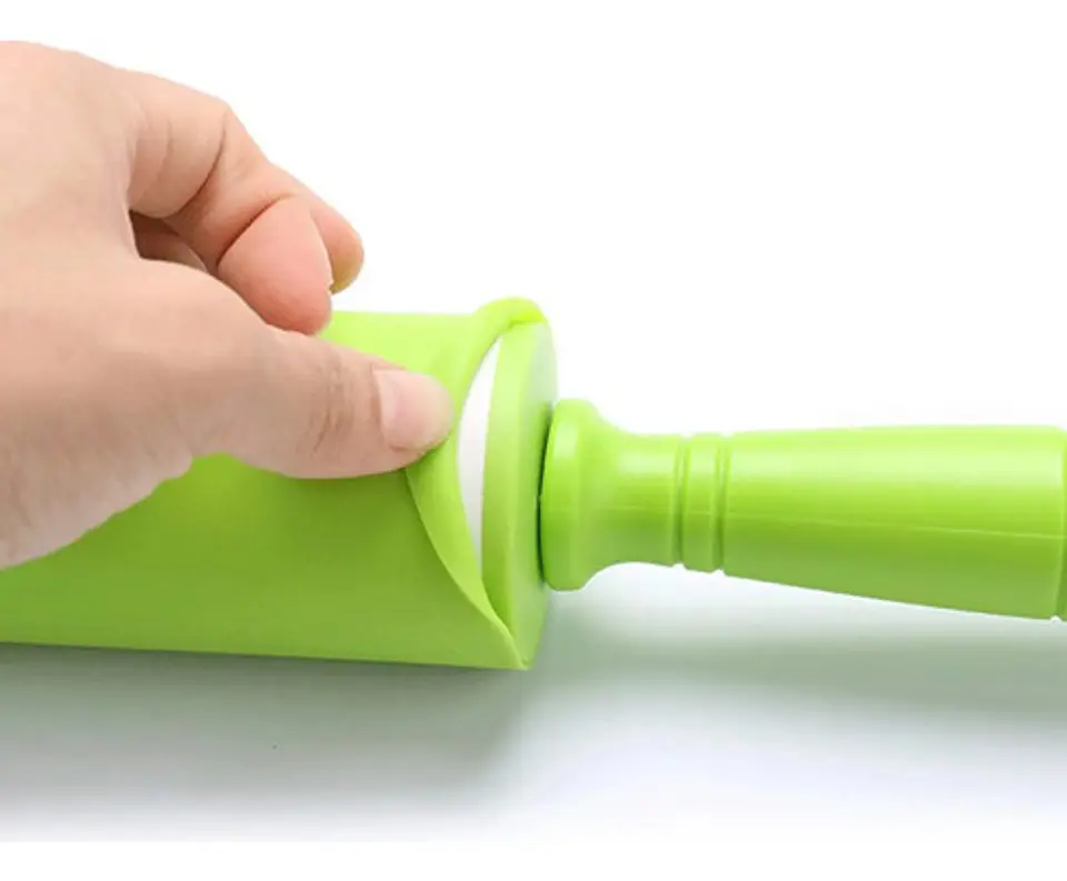 Rodillo Amasador Pasta Para Pizza Silicona Antiadherente 2