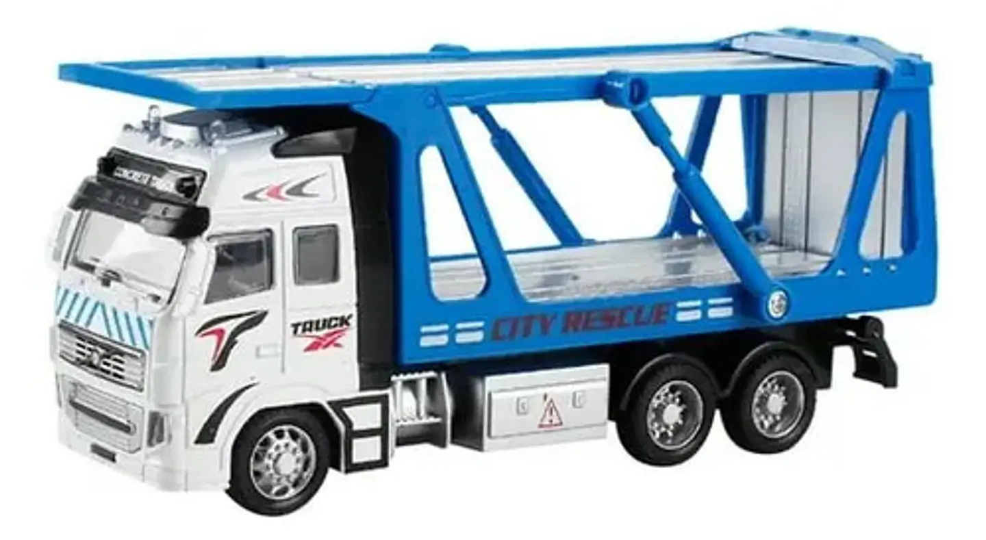 Camiones De Rescate Surtidos Escala 1:38 Grua Carros Gancho 3