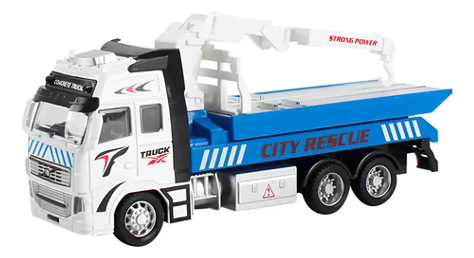Camiones De Rescate Surtidos Escala 1:38 Grua Carros Gancho 18