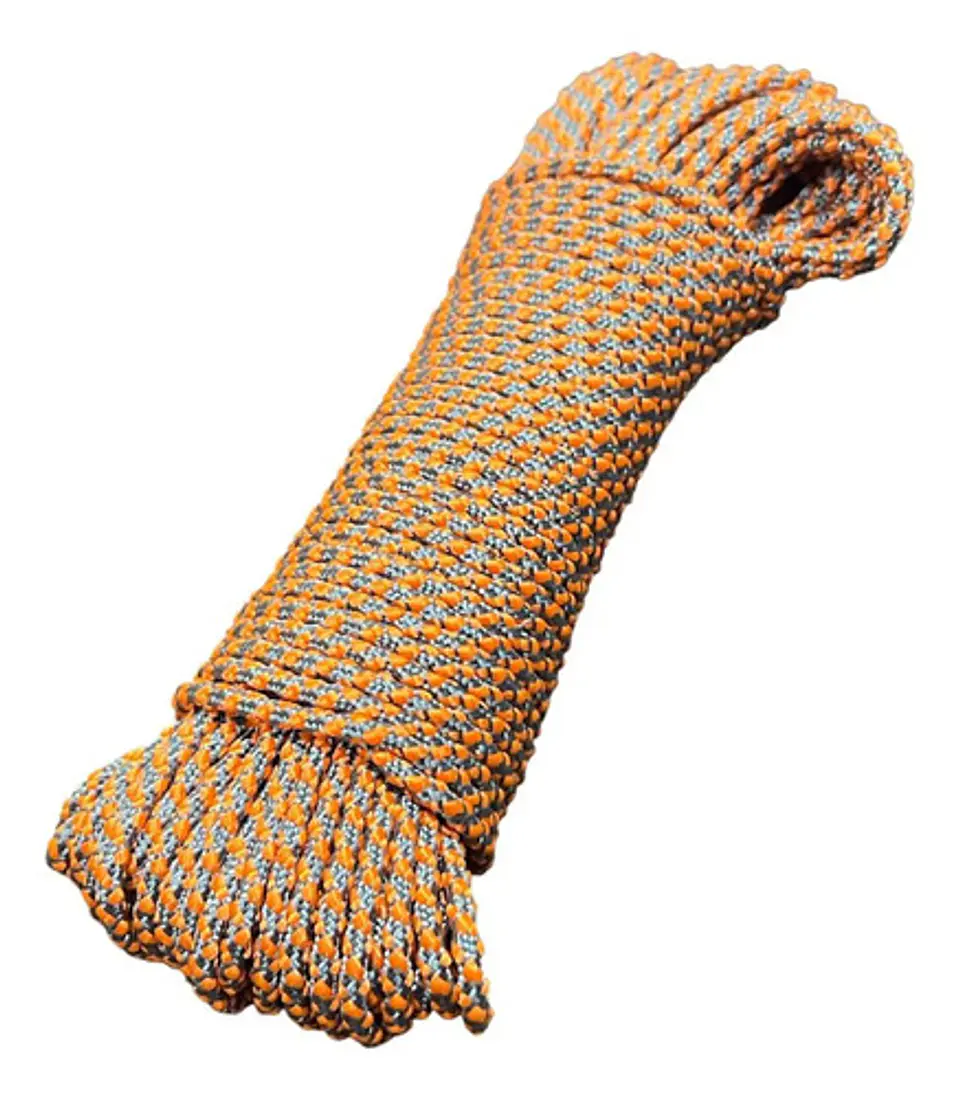 Cuerda Tendedero Multiusos 15m Color Naranja Soporta 100kg Naranja 1
