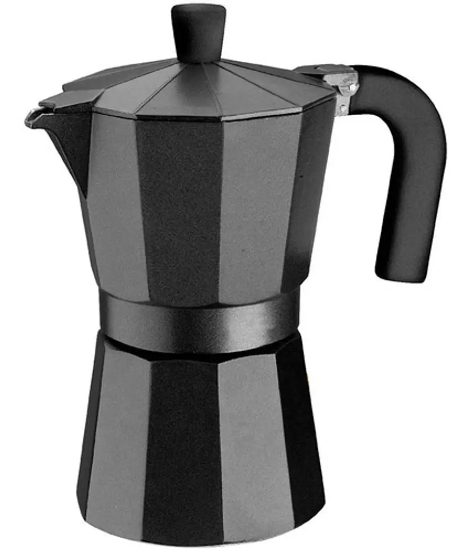 Cafetera Espresso, Moka Filtro De Aluminio 6 Tazas 300ml 6