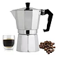 Cafetera Espresso, Moka Filtro De Aluminio 6 Tazas 300ml - Miniatura 7