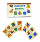 Domino Infantil Animales Transporte Frutas Juguete 28 Fichas - Miniatura 17