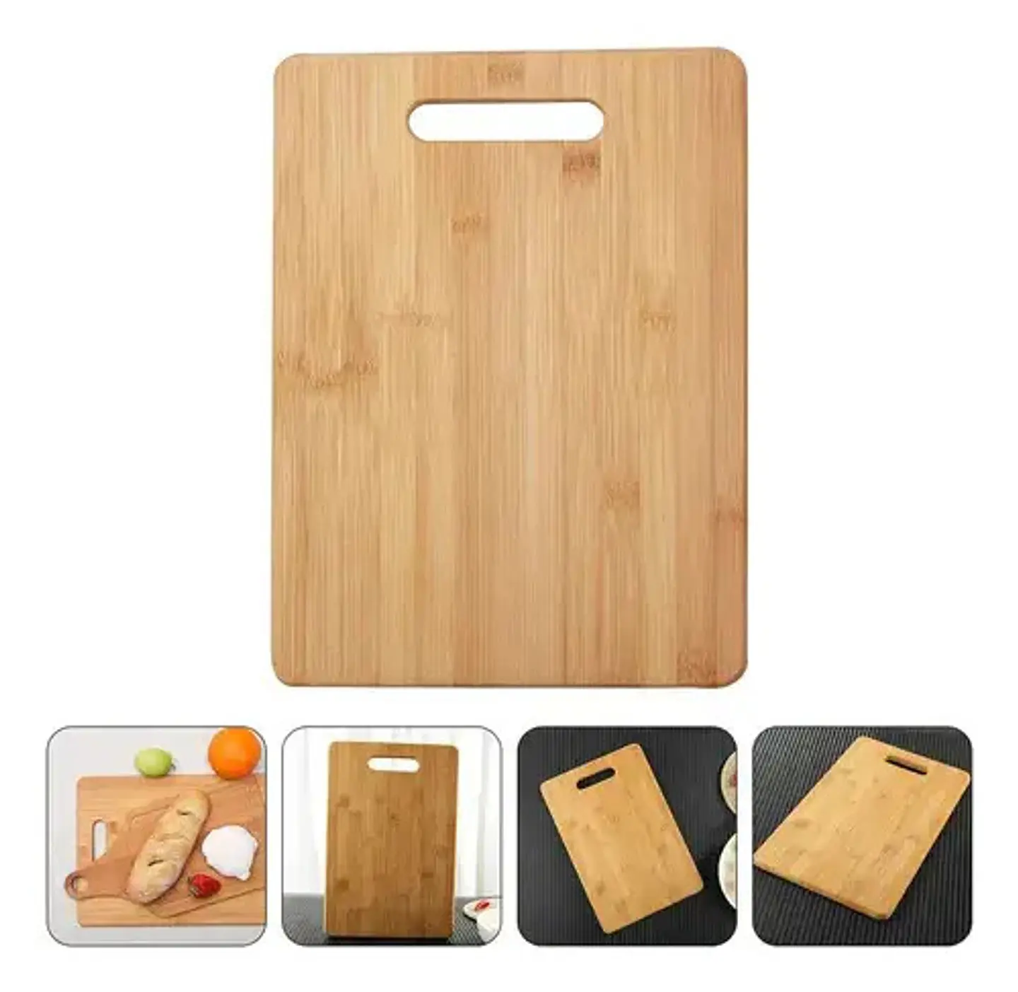 Tabla De Cortar De Bambu Para Cocina Tabla Cortar 30cmx40cm 2