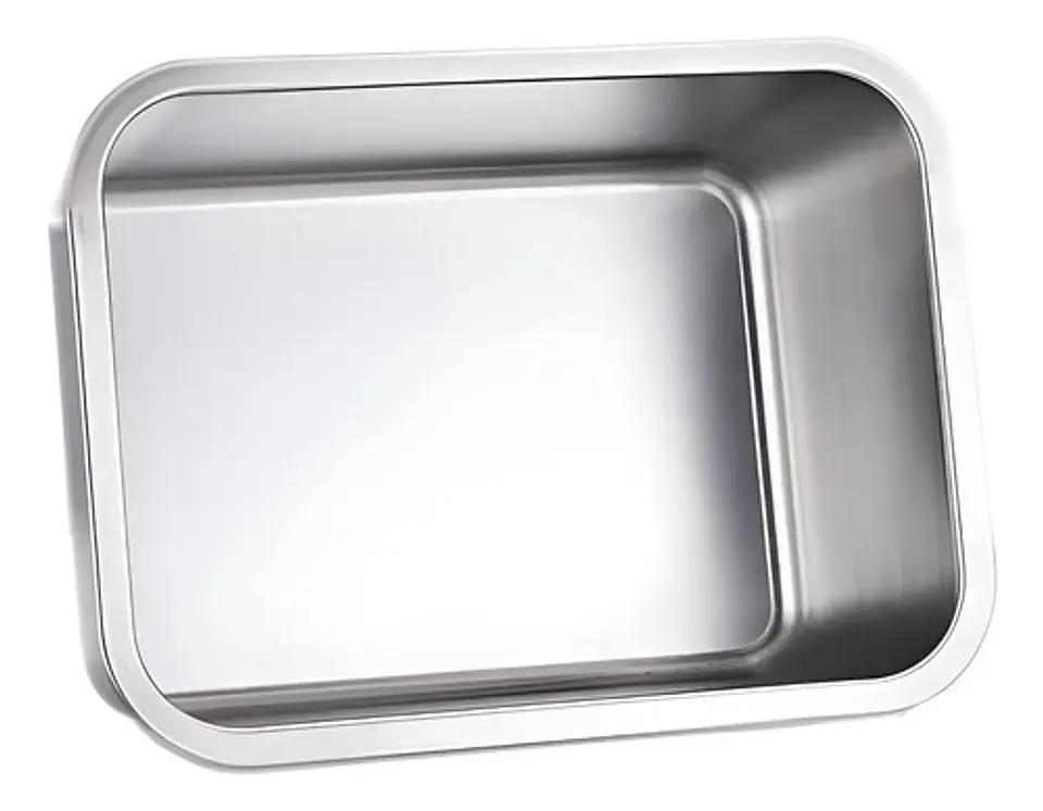 Bandeja De Acero Inoxidable Refrigeradora Comida 40x30x10 1