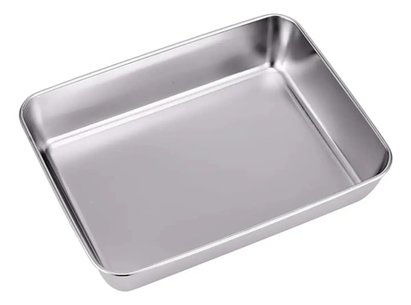 Bandeja De Acero Inoxidable Refrigeradora Comida 40x30x10 2