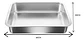 Bandeja De Acero Inoxidable Refrigeradora Comida 40x30x10 - Miniatura 7