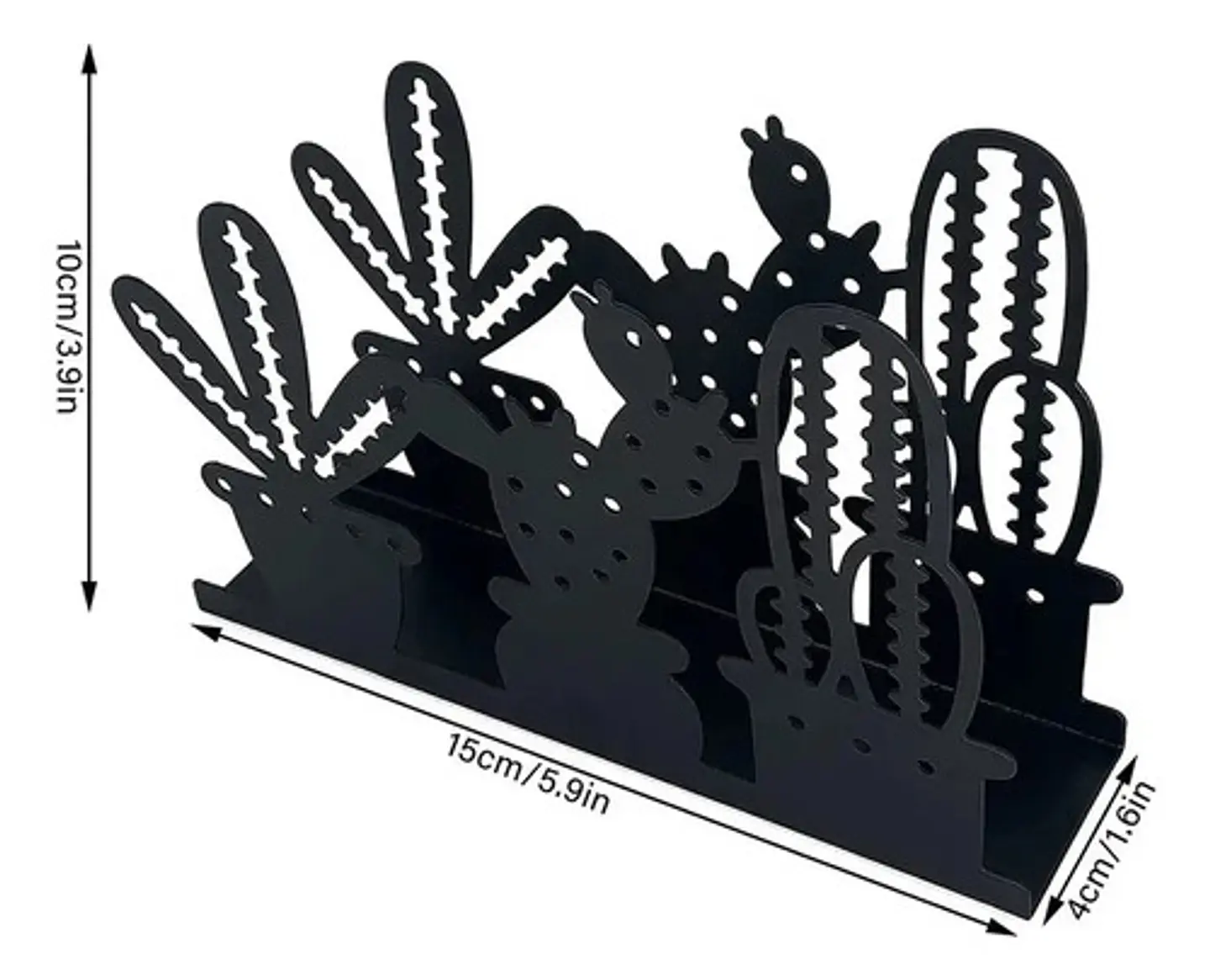 Pack De 2 Servilleteros Dispensador De Servilletas Negro Y B 6