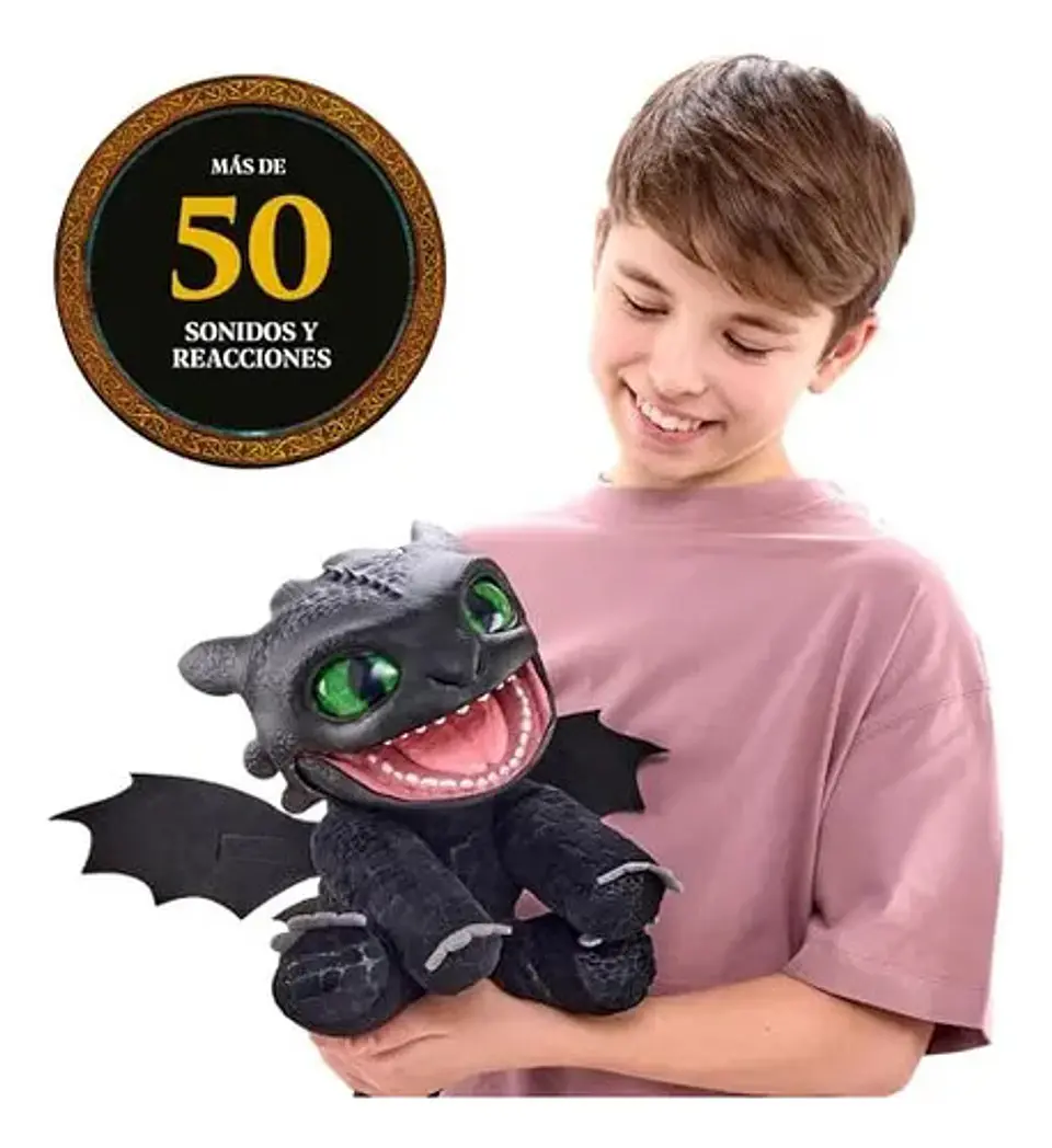 Dragon Chimuelo Con Efectos Reales Como Entrenar A Tu Dragon Negro 2