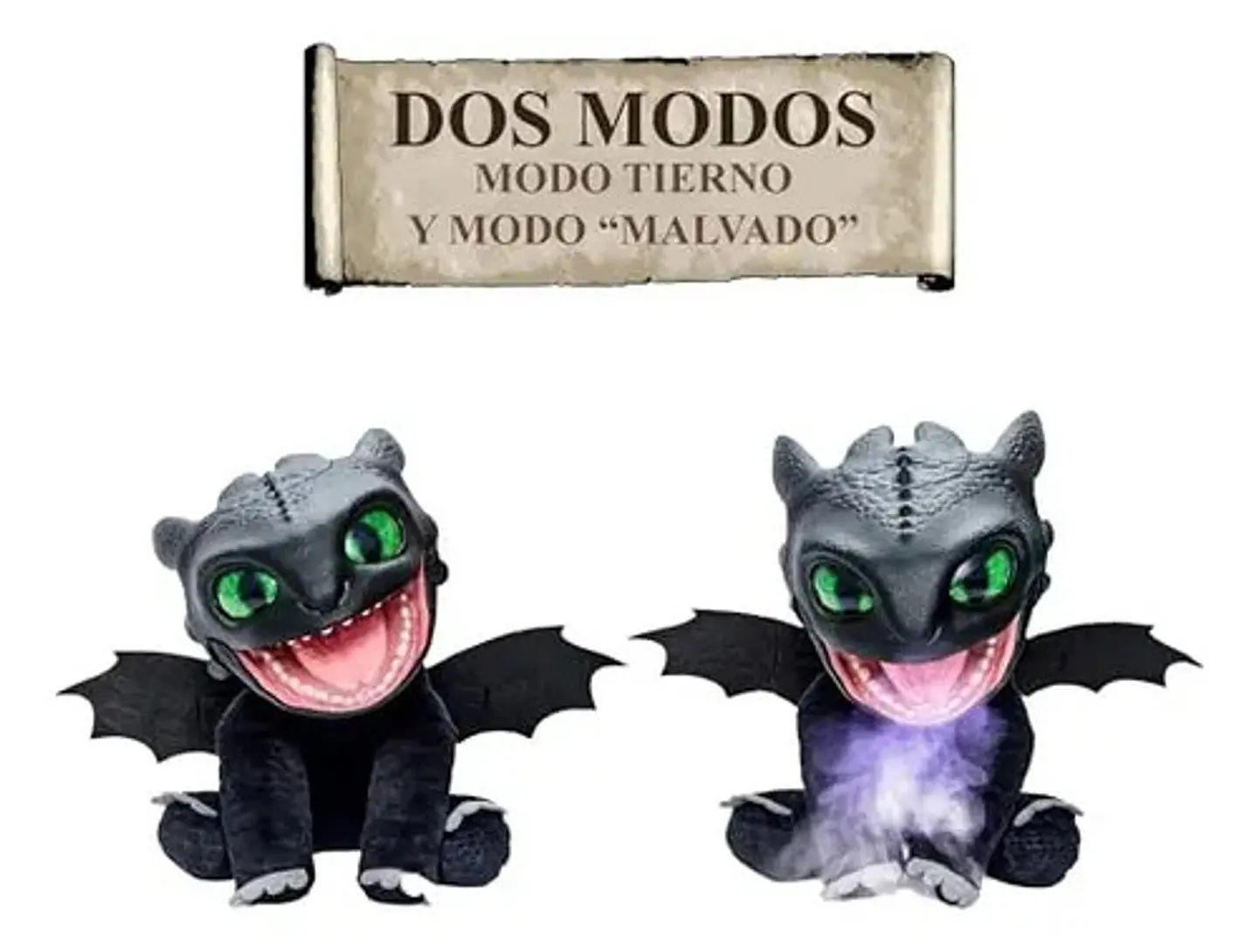 Dragon Chimuelo Con Efectos Reales Como Entrenar A Tu Dragon Negro 5