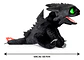 Dragon Chimuelo Con Efectos Reales Como Entrenar A Tu Dragon Negro - Miniatura 7