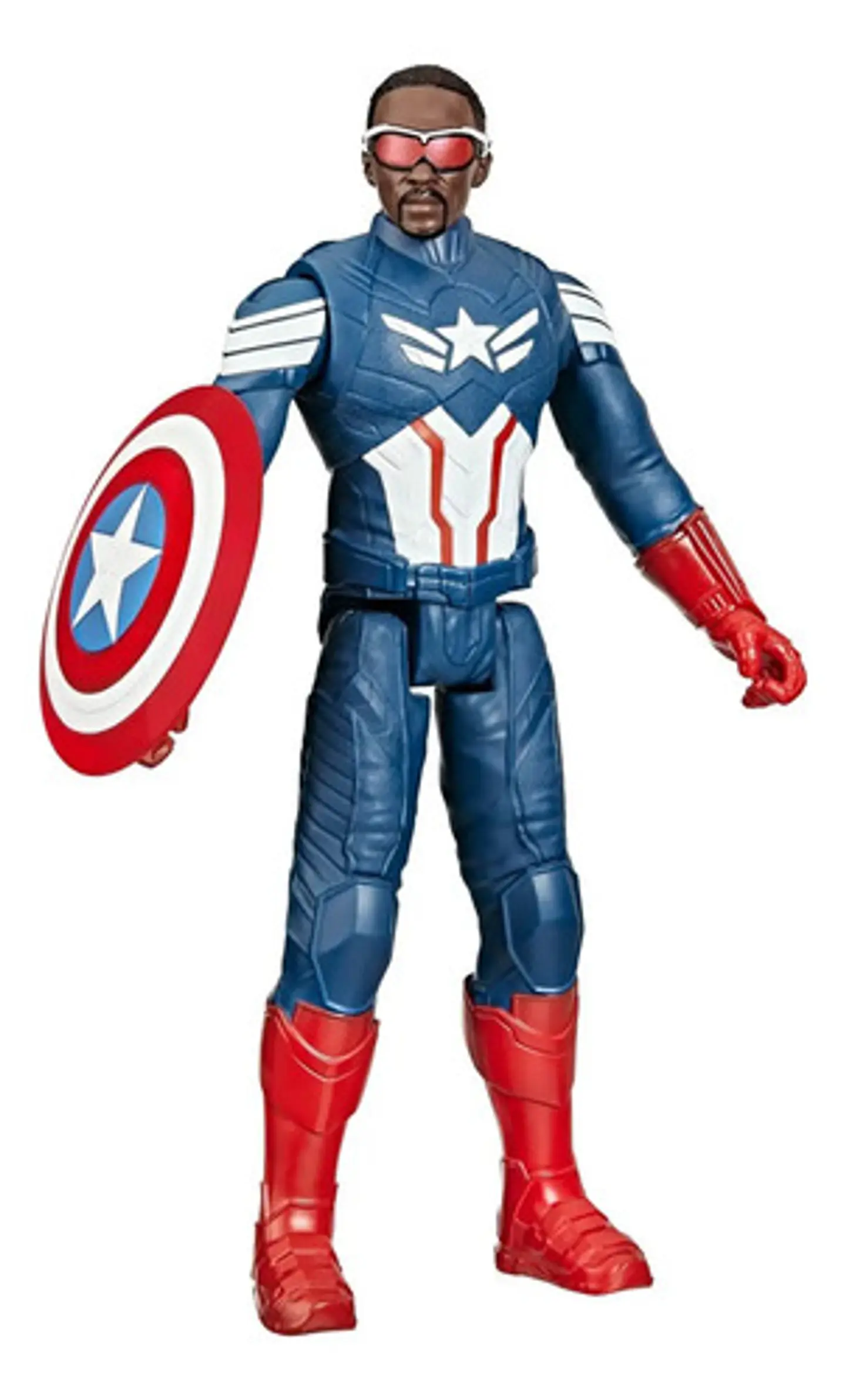 Marvel Figura De Acción Titan Hero Capitán América +4 años 2