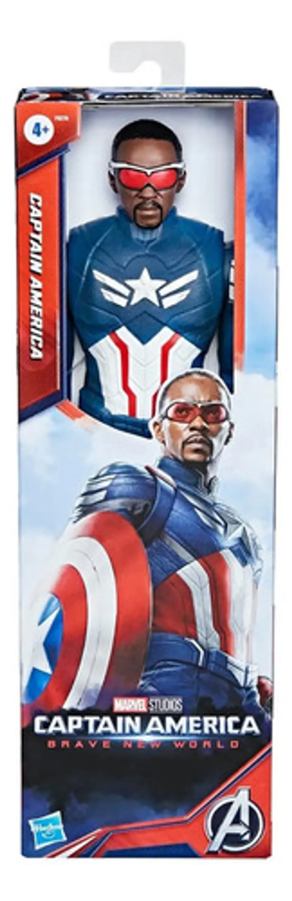 Marvel Figura De Acción Titan Hero Capitán América +4 años 3