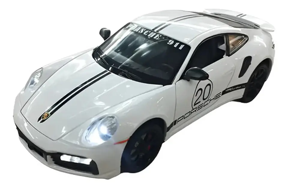 Carro Colección A Escala Porsche 911 Racing Deportivo 1:24 1