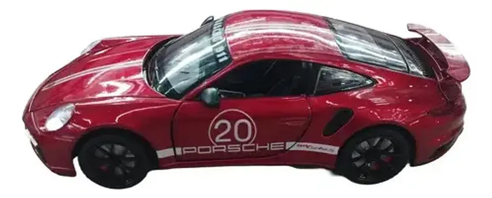 Carro Colección A Escala Porsche 911 Racing Deportivo 1:24 12