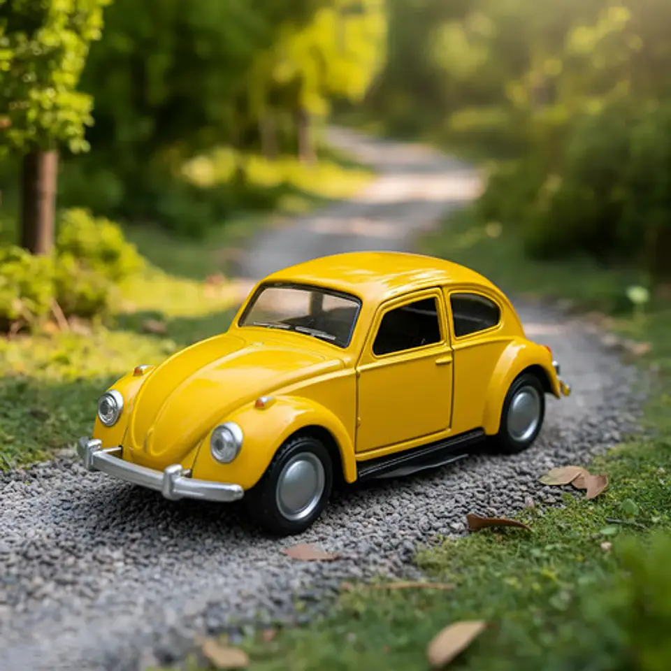 Carro Volkswagen Escarbajo Beetle 1981 1/36 1