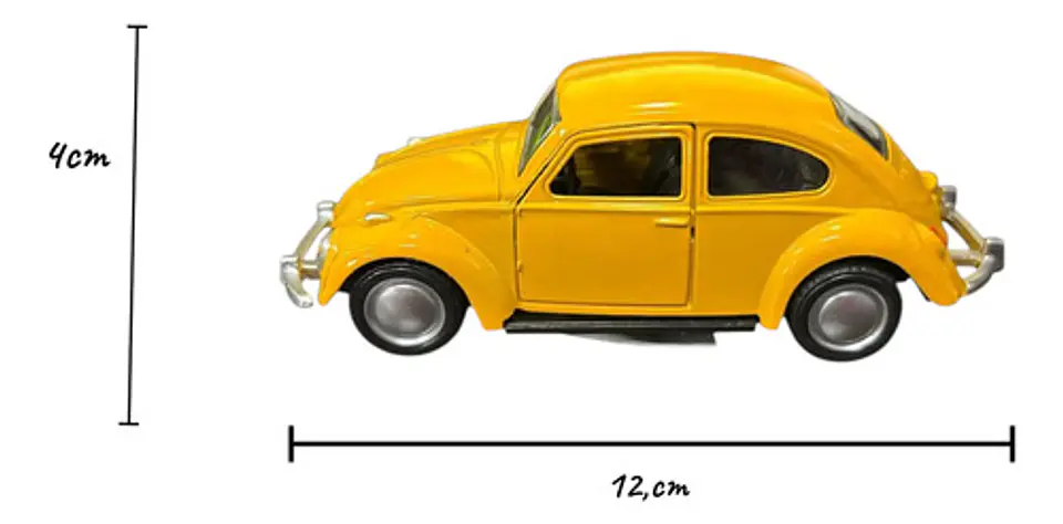 Carro Volkswagen Escarbajo Beetle 1981 1/36 4