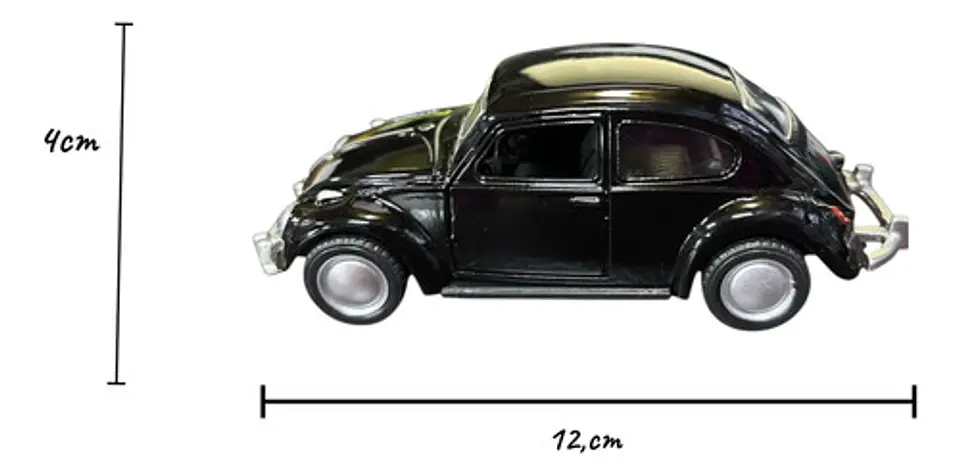 Carro Volkswagen Escarbajo Beetle 1981 1/36 11