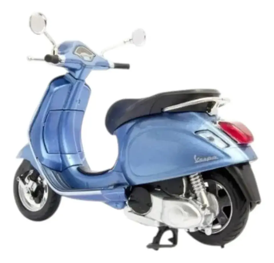 Escala 1/12, Vespa, 15cms De Largo, Maisto, En Caja. 5