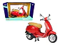 Escala 1/12, Vespa, 15cms De Largo, Maisto, En Caja. - Miniatura 6