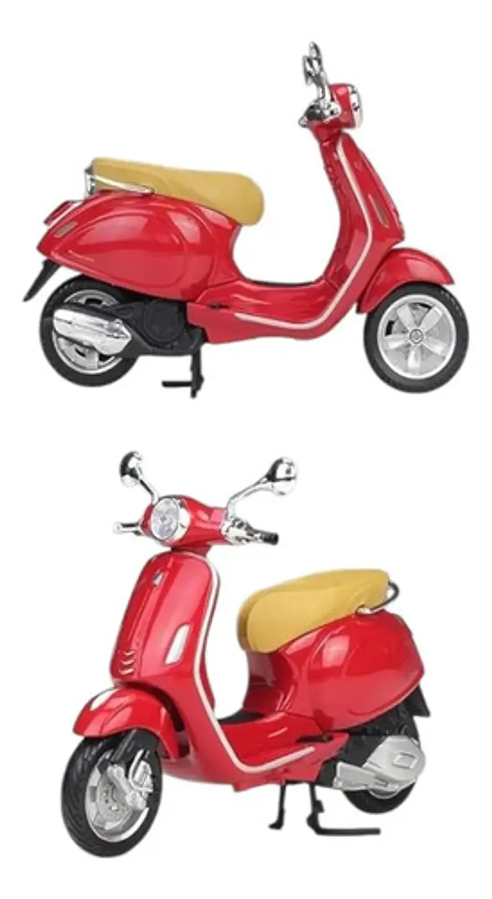 Escala 1/12, Vespa, 15cms De Largo, Maisto, En Caja. 8