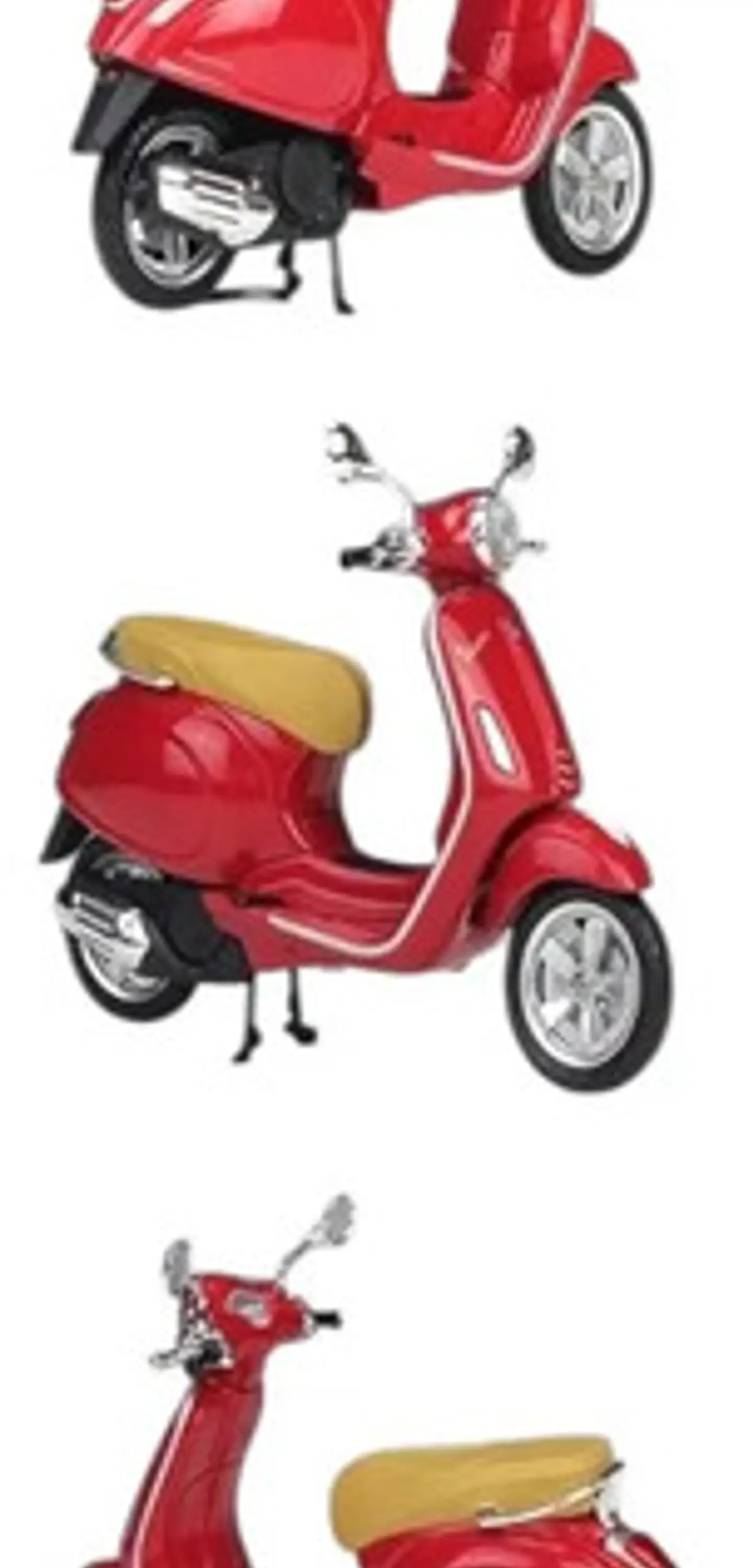 Escala 1/12, Vespa, 15cms De Largo, Maisto, En Caja. 9