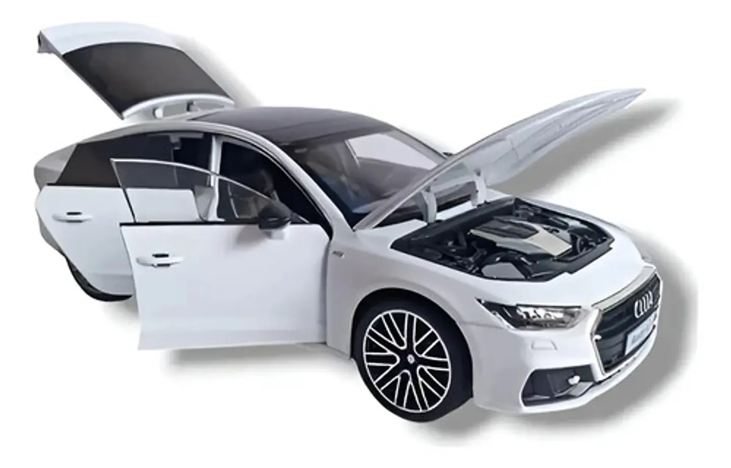 Auto Metálico Con Luces, Audi A7, Escala 1/24. 1