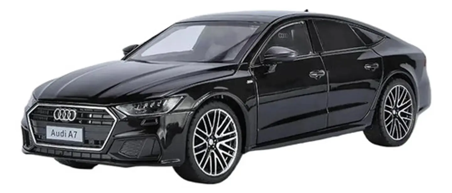 Auto Metálico Con Luces, Audi A7, Escala 1/24. 7