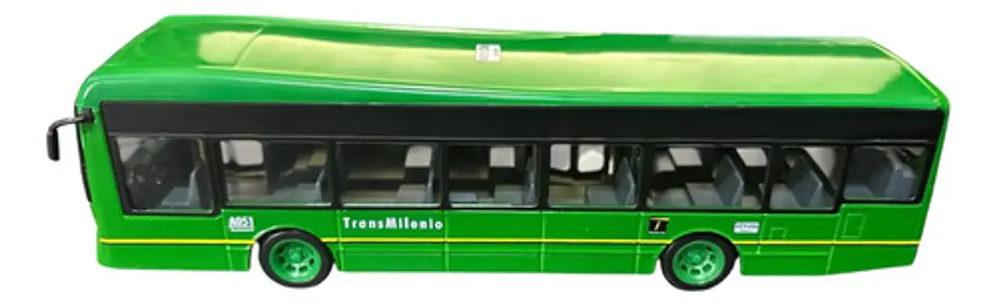 Bus  Sitp Alimentador  De 19cm Largo  Burago Transmilenio 5
