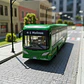 Bus  Sitp Alimentador  De 19cm Largo  Burago Transmilenio - Miniatura 6