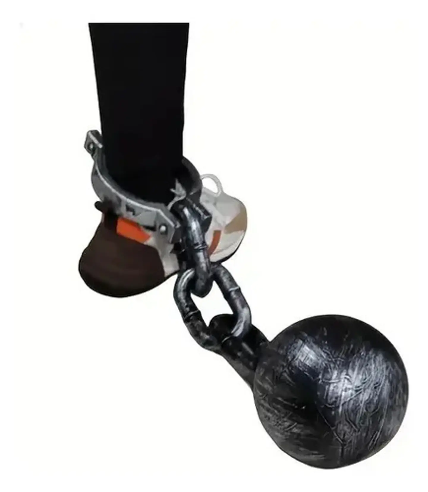 Cadena Disfraz Preso Armas Juguete Halloween Carcel Pvc 4