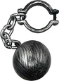 Cadena Disfraz Preso Armas Juguete Halloween Carcel Pvc - Miniatura 6