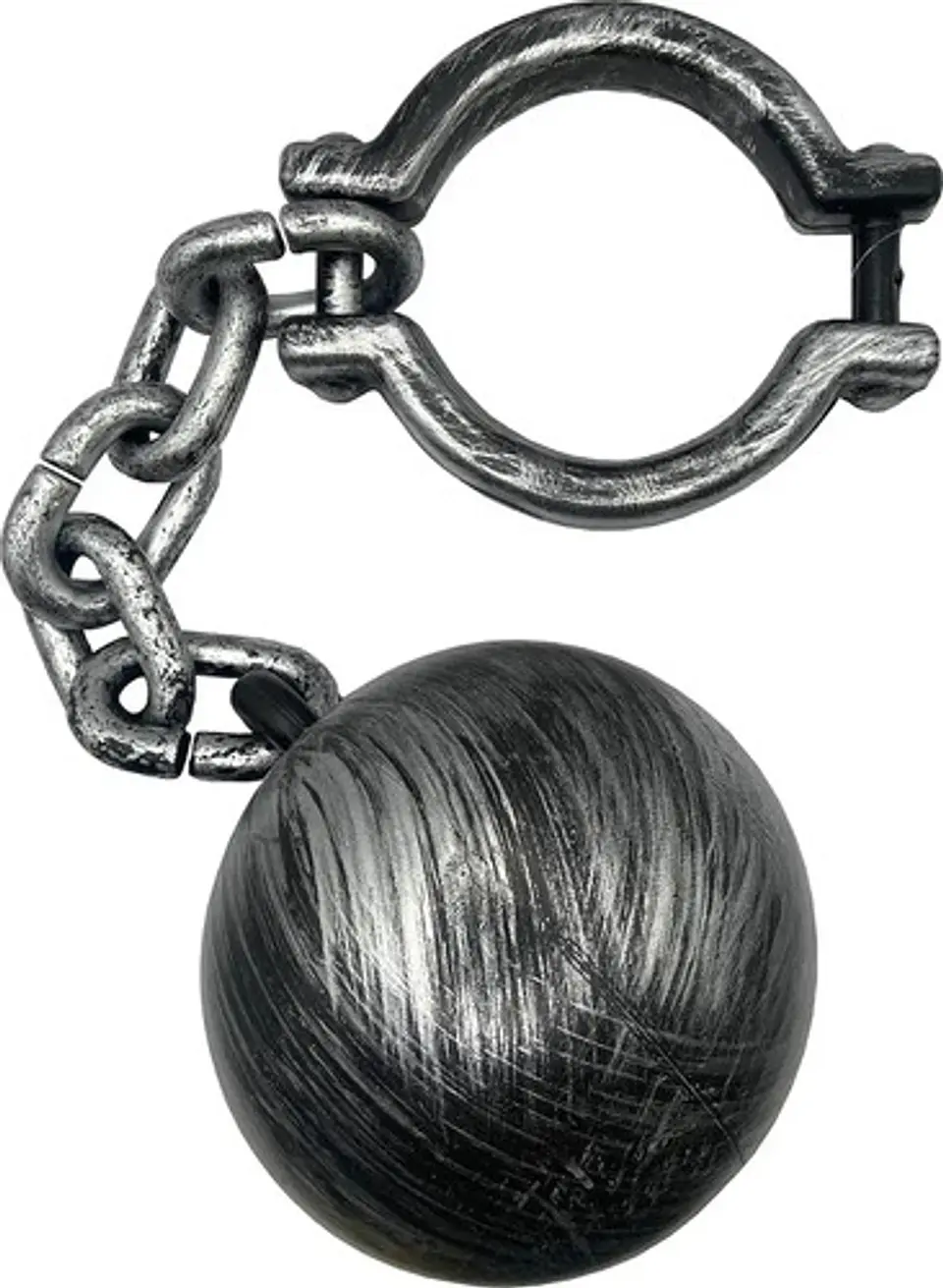 Cadena Disfraz Preso Armas Juguete Halloween Carcel Pvc 6