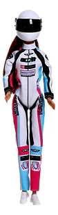 Muñeca Defa Lucy Corredora De Motocross Con Casco Formula 1 - Miniatura 3