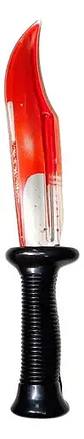 Cuchillo Falso Scream De Utileria Con Sangre Liquida Artificial - Miniatura 5