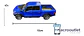 Ford F-150 Raptor 2022. Escala 1:43 Kinsmart. 12,5cms - Miniatura 6