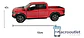 Ford F-150 Raptor 2022. Escala 1:43 Kinsmart. 12,5cms - Miniatura 14