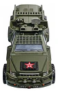 Vehiculo Militar A Escala 1:24 Abre Puertas Capo Control Rc - Miniatura 11