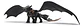 Figura Dragón Electrónico  Ataque Plasma Chimuelo Dreamworks - Miniatura 1