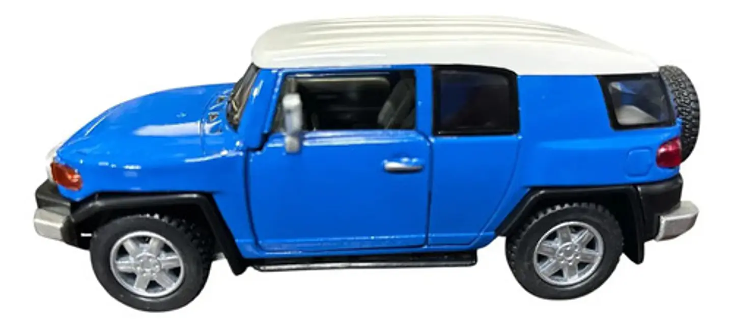 Escala 1:43/ 11cms Largo / Toyota Fj Land Cruiser/ Metalico 4