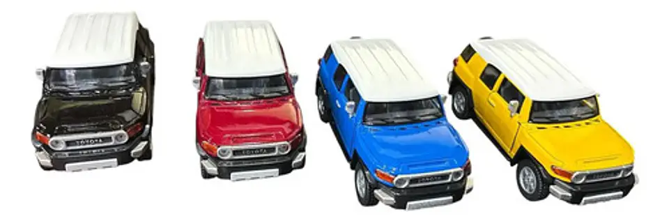 Escala 1:43/ 11cms Largo / Toyota Fj Land Cruiser/ Metalico 33