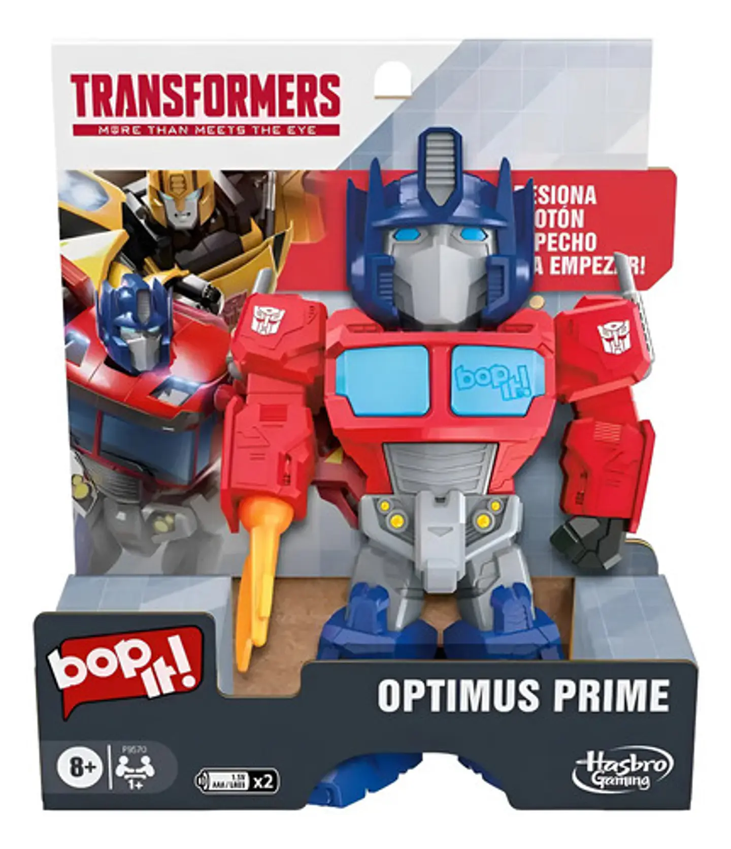 Juego De Mesa Hasbro Gaming Optimus Prime Bop It F9570 1